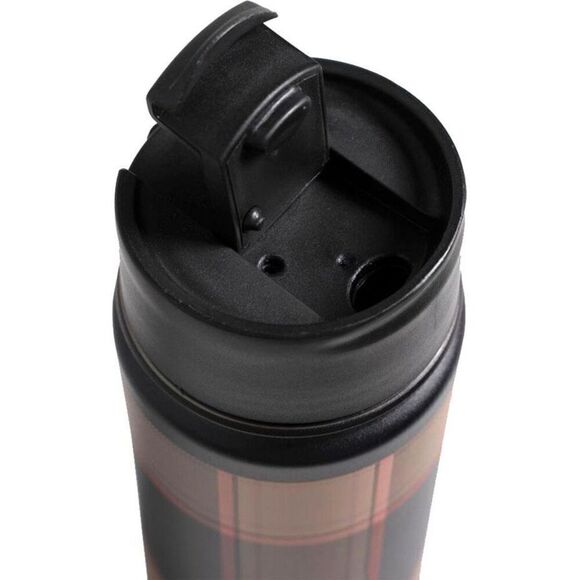 United By Blue 22oz Obsidian Plaid Insulated Steel Water Bottle - Picture 3 of 8